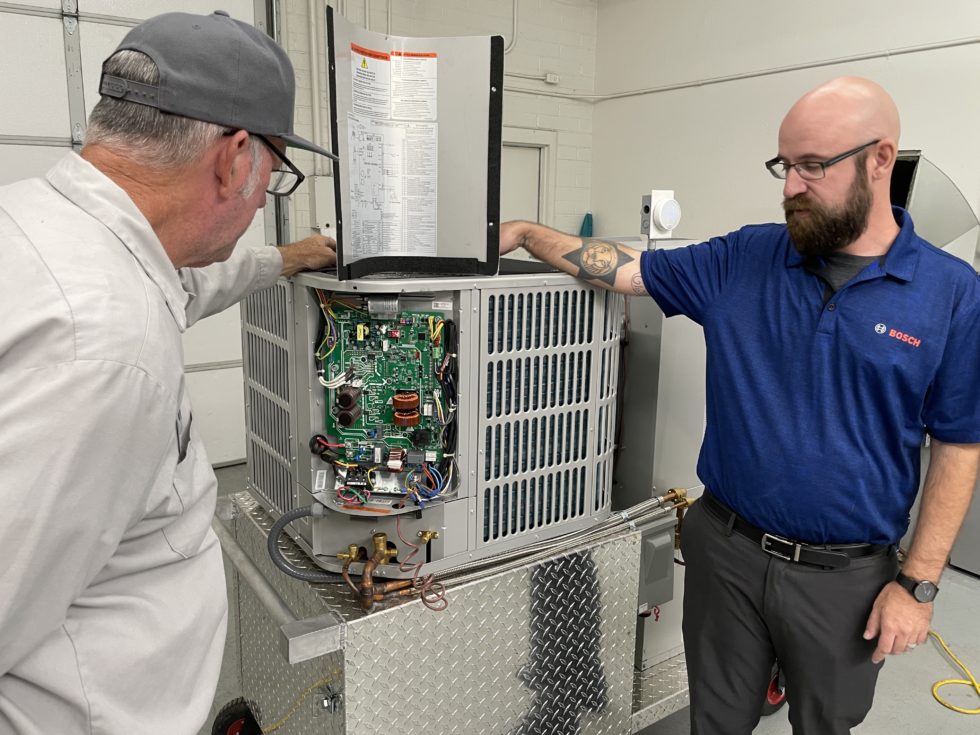 Bosch Equipment Demo at FACT HVAC FACT HVAC